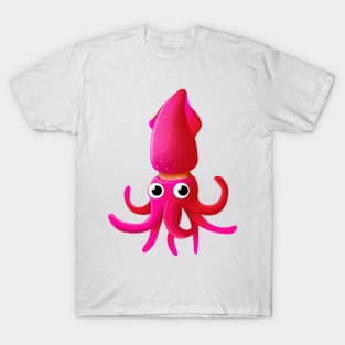 Cute strawberry squid T-Shirt